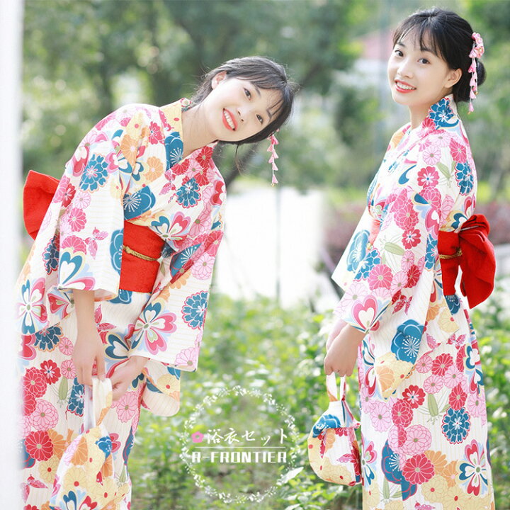 楽天市場】浴衣 高校生 可愛い 浴衣 大人 レディース 着物 セット 和服 
