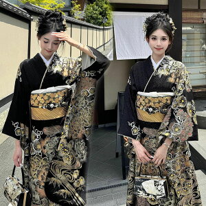浴衣 黒 レディース 浴衣 セット 女性 ゆかた 高校生 浴衣 大人っぽい ブラック 花柄 牡丹 大人っぽい 女の子 浴衣 初心者 部屋着 はなやか 花柄 大きいサイズ ジュニア 学園祭 祭り 花火大会