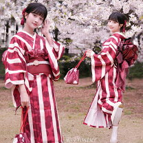 楽天市場】女の子（カラーワインレッド）（浴衣セット｜和服 
