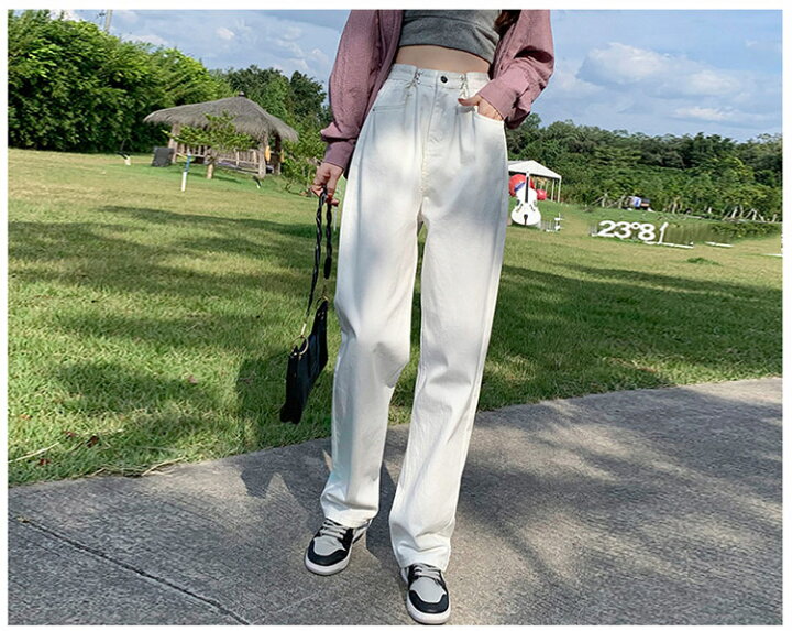 楽天市場】kpop衣装 白パンツ パンツ デニムパンツ へそ出し ダンス  