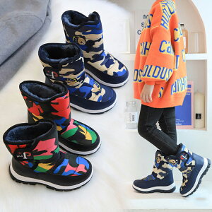 スノーブーツ キッズ 女の子 滑らない 裏ボア 防水 ブーツ 防滑 裏起毛 女の子 男の子 ムートンブーツ 冬靴 スノーブーツ ジュニア 子供靴 冬用ブーツ 裏ボア 滑らない 綿靴 冬靴 ショートブ