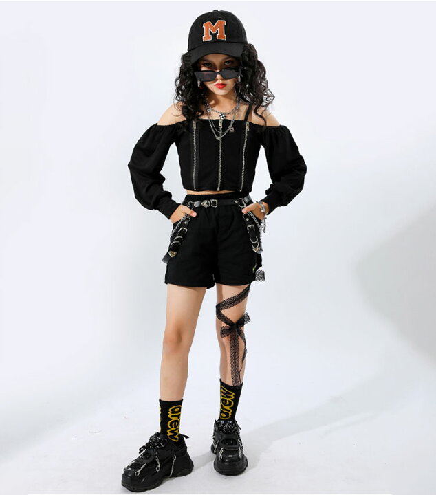 キッズ ダンス 衣装 ヒップホップ へそ出し トップス セットアップ ショートパンツ 長袖 女の子 HIPHOP チアガール ジャズダンス ダンスウェア 子供 ステージ衣装 韓国 団体服 ジュニア 応援団 イベント 発表会 文化祭 演出服 110-170cm セット R-FRONTIER キッズダンス ヒップホップ 二点セット 半袖 へそ出し 短パン ホワイト グリーン ウサギ ダンス衣装 女の子 ストリート ガールズ ジャッズ ヒップホップ 演出服 ダンスウェア 発表会 応援団 ジュニア カッコイイ 普段着 jazz K-POP オシャレ 110-180