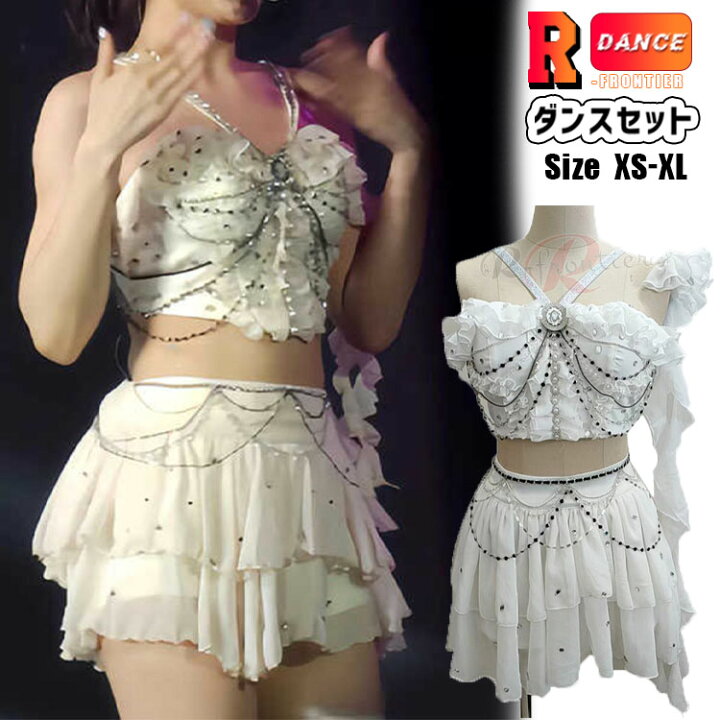 白 k-pop ダンス衣装 レディース キラキラ 演出服 セットアップ 韓国 イドル衣装 jazz ヘソ出し ステージ衣装 スカート ワンピース 派手 おしゃれ  セクシー ds 韓国 ダンス衣装 大人 中高生 チア ダンスウェア 派手 おしゃれ S M L XL 楽天市場】kpop 衣装 白 韓国 アイドル 衣装 ダンス 衣装 セットアップ 大人 へそ出し トップス ミニスカート セクシー ダンス ステージ衣装  韓国 ジャズ ダンス衣装K-POP hiphop レディース K-pop衣装 ダンス 発表会 ダンス 衣装 ギャル服 応援団 チアガール :  R-FRONTIER