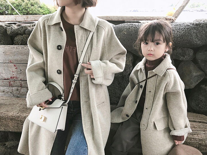 楽天市場】リンクコーデ 親子 セット 秋 長袖 母 娘 ペアルック 親子 