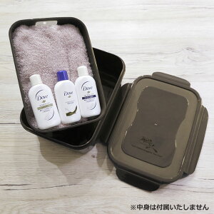 【戦人】防水ロックケースM[senjin 洗面具 バスケット 洗面器 ボックス 湯桶 パッキン お風呂 収納 ケース陸上自衛隊 自衛隊 陸自 ミリタリー アーミー タクティカル サバゲー サバイバルゲ