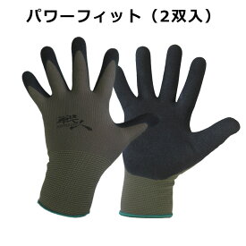 【戦人】パワーフィットGFLEX（2双入）［senjin 陸上自衛隊 自衛隊 迷彩 戦人 Senjin ミリタリー アーミー タクティカル サバゲー アウトドア 手袋 OD 黒 ブラック］