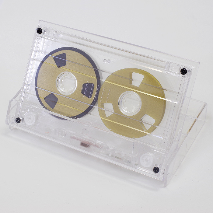 楽天市場】オープンリール風 カセットテープ 46分 マットゴールド