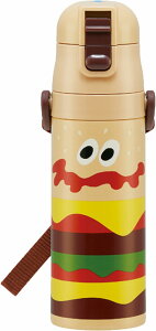 【 10%OFF★ 】【送料無料】パッキンおまけ スケーター 水筒 直飲み キッズ 保冷 ステンレス ノンキャラクター 470ml 超軽量 ステンレスボトル 女の子 男の子 幼児 男児 女児 ノンキャラクター