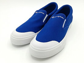 【SALE】【Champion】CP BC02 BASIC COURT SLIP BLUE チャンピオン スニーカー ブルー　スリッポン