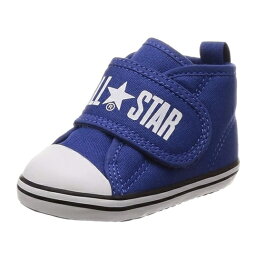 【SALE】【CONVERSE】 BABY ALL STAR N BIGLOGO V-1 7CL286 BLUE コンバース ベビー オールスター N ビッグロゴ V-1 ブルー シューズ 子供靴 マジックテープ