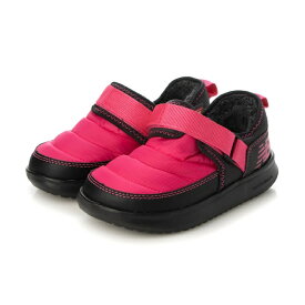 【NEW BALANCE】YHMOC LP2 PINK BLACK ピンク ブラック ニューバランス モックシューズ スリッポン キャラバンモック キッズ 子供靴 雪遊び 起毛 ウインターシューズ