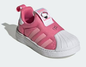 【SALE】【adidas】IF3555 SST 360 I adidas Originals × Hello Kitty and Friends PINK アディダス Sanrio サンリオ ハローキティ クロミ マイメロディ ピンク ベビー キッズ スニーカー スリッポン コラボ