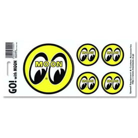 ムーンアイズ(MOONEYES) ステッカー アイボール 5Pセット