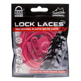 Lock Laces ロックレース 靴紐 結ばない 靴ひも くつひもピンク