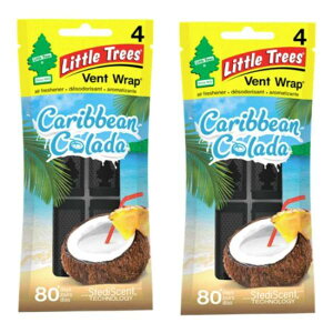 ���g���c���[ Vent Wrap,Caribbean Colada�E���F���g���b�v�E�J���r�A���E�R���[�_ 2�p�b�N�Z�b�g