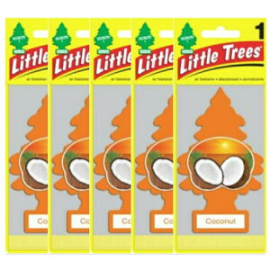 gc[ GAtbVi[ Little Trees RRibc Coconut 5Zbg Made in USA ԗp F