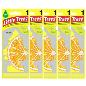 Little Trees ���g���c���[ �G�A�t���b�V���i�[ �ނ艺���� �F���� Slice �X���C�X USDM 5���Z�b�g