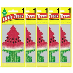 Little Trees ���g���c���[ �G�A�t���b�V���i�[ Watarmelon�E�H�[�^�[������ 5���Z�b�g USDM �F����