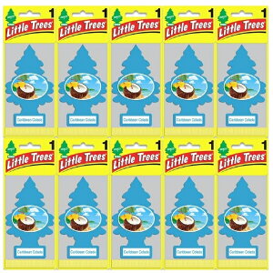 ���g���c���[ �G�A�t���b�V���i�[ Little Trees �J���r�A���E�R���[�_ 10���Z�b�g USDM Made in USA �ԗp �F����