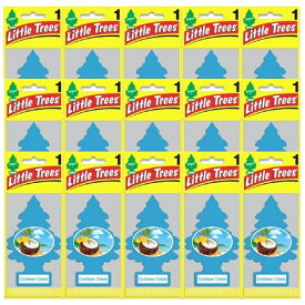 リトルツリー エアフレッシュナー Little Trees カリビアン・コラーダ 15枚セット USDM Made in USA 車用 芳香剤