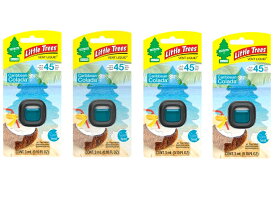 LITTLE TREES VENT LIQUID, ヴェンド・リキッド カリビアン・コラーダ 4パックセット