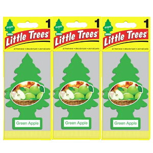 Little Trees ���g���c���[ �G�A �t���b�V���i�[ �ނ艺���� Green Apple �O���[���E�A�b�v�� USDM3�� �Z�b�g
