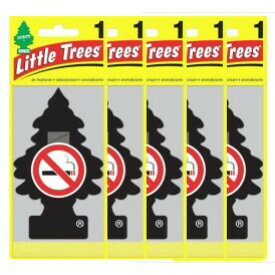 リトルツリー エアフレッシュナー Little Trees ノースモーキング 5枚セット Made in USA 車用 芳香剤