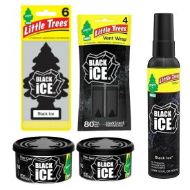 リトルツリー エアフレッシュナー ブラックアイス 4種類 セット
