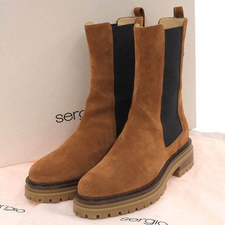 楽天市場】【本物保証】 箱・布袋付 新品同様 セルジオロッシ SERGIO 