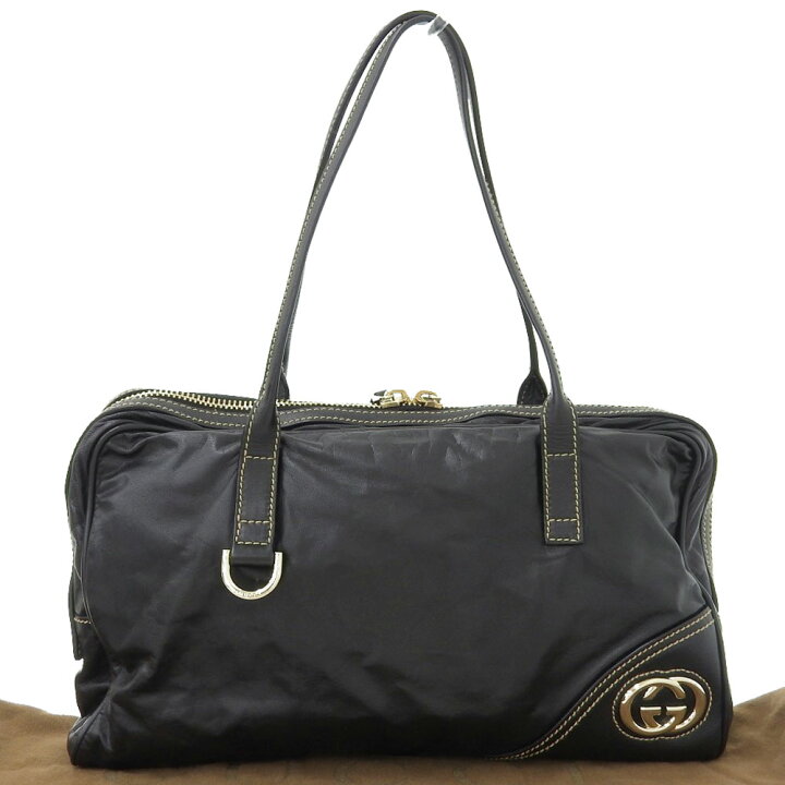 楽天市場】【8/1 P2倍】【本物保証】 布袋付 美品 グッチ GUCCI 