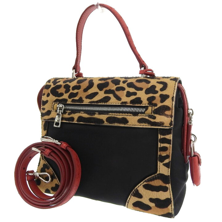 楽天市場】【8/1 P2倍】【本物保証】 布袋付 美品 プラダ PRADA