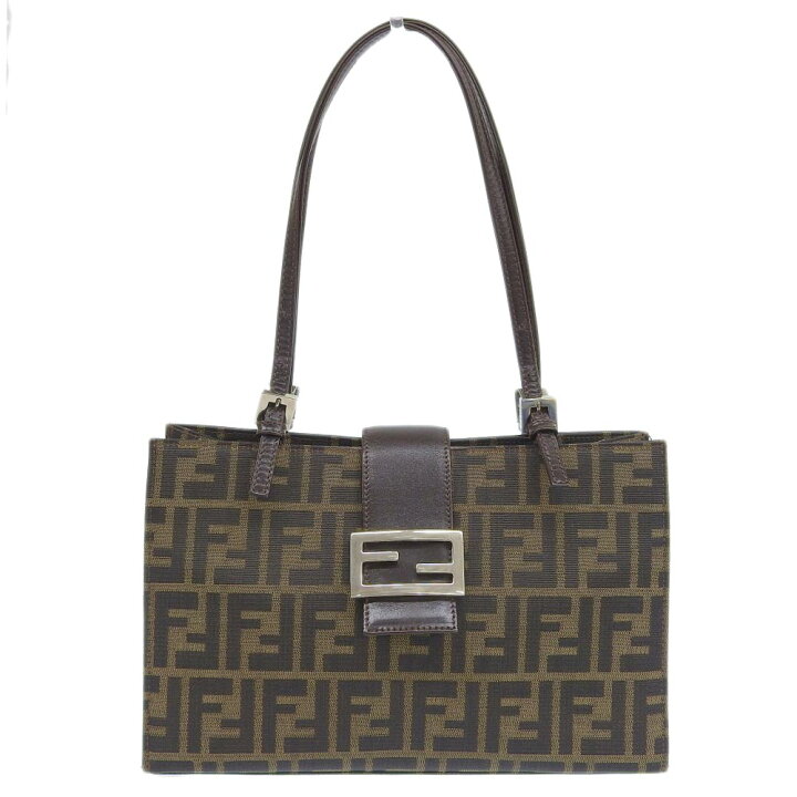 楽天市場】【本物保証】 フェンディ FENDI ズッカ柄 FF柄 ロゴ トート 