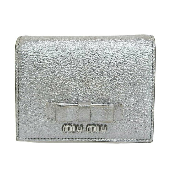 楽天市場】【8/1 P2倍】【大幅値下げ！】 ミュウミュウ MIUMIU ホック  
