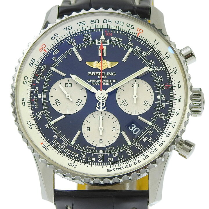 楽天市場】【本物保証】 箱・保付 超美品 ブライトリング BREITLING 