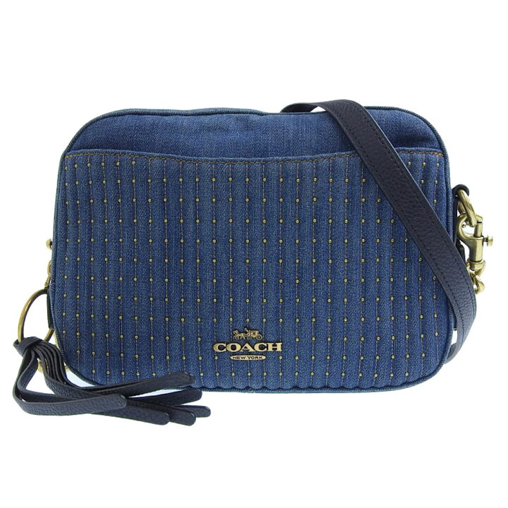 楽天市場】【8/1 P2倍】【本物保証】 美品 コーチ COACH デニム  