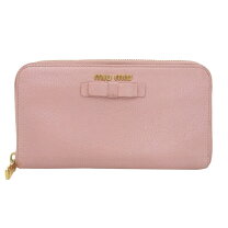 楽天市場】miumiu 長財布 リボンの通販