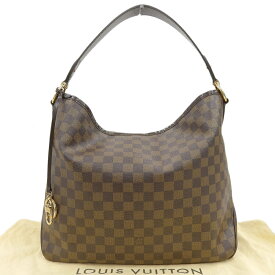 【本物保証】 布袋付 超美品 ルイヴィトン LOUIS VUITTON ダミエ ディライトフルMM N41460 ワンショルダーバッグ 【中古】