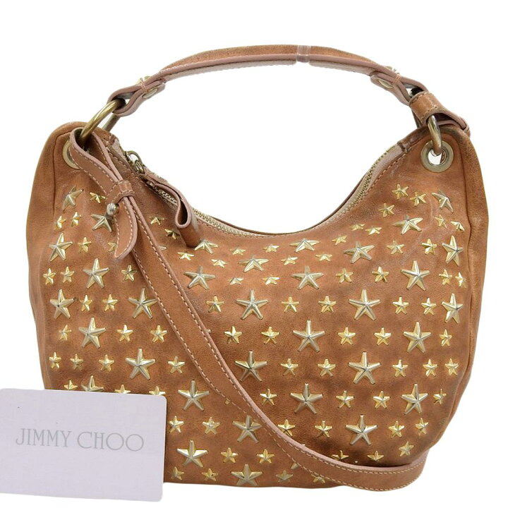 楽天市場】【本物保証】 保付 ジミーチュウ JIMMY CHOO スタースタッズ 