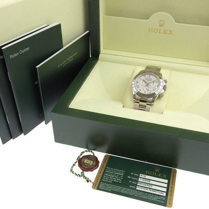 楽天市場】【本物保証】 保・箱付 超美品 ロレックス ROLEX デイトナ  