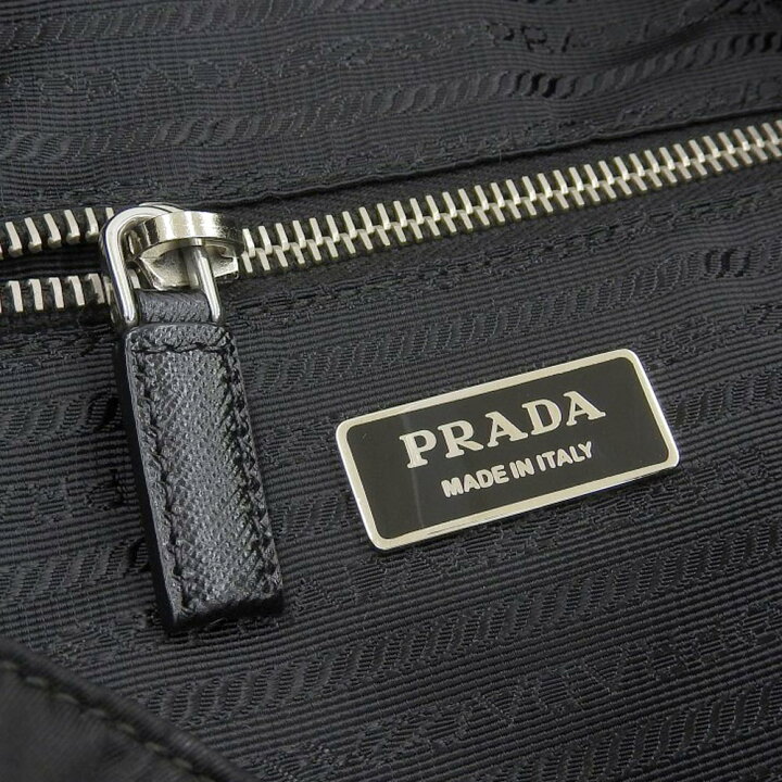 楽天市場】【本物保証】 プラダ PRADA ナイロン ハンドバッグ 黒 