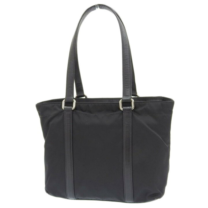楽天市場】【本物保証】 プラダ PRADA ナイロン ハンドバッグ 黒  