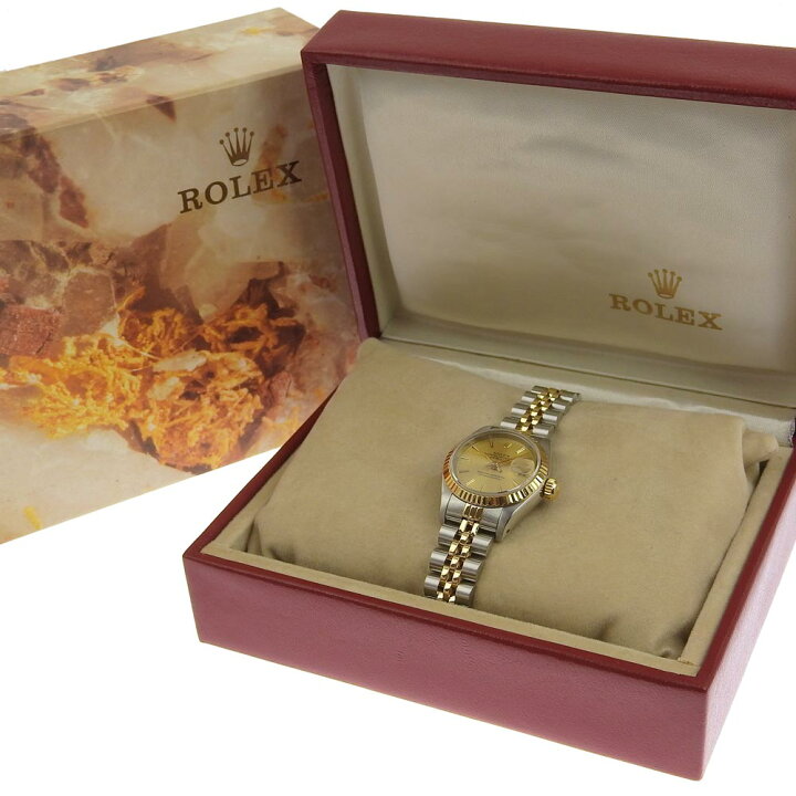 楽天市場】【本物保証】 箱付 超美品 ロレックス ROLEX デイトジャスト 