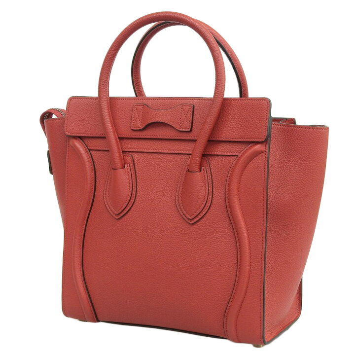 楽天市場】【本物保証】 超美品 セリーヌ CELINE ラゲージ マイクロ 
