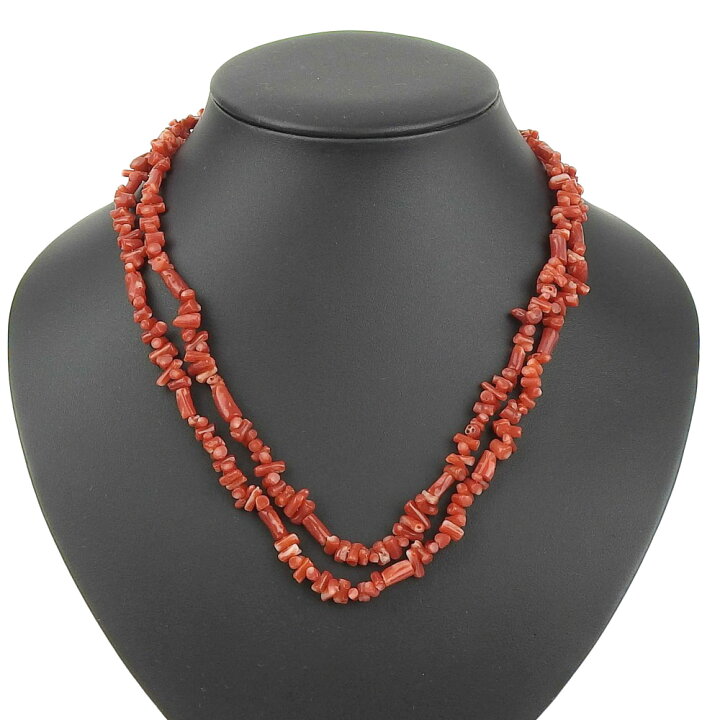 楽天市場 大幅値下げ 美品 シルバー環 ネックレス 枝サンゴ 珊瑚 中古 ノーブランド No Brand 高島屋質店 創業70年老舗質屋