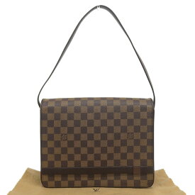 【本物保証】 布袋付 超美品 ルイヴィトン LOUIS VUITTON ダミエ トライベッカ カレ ワンショルダーバッグ N51161 【中古】