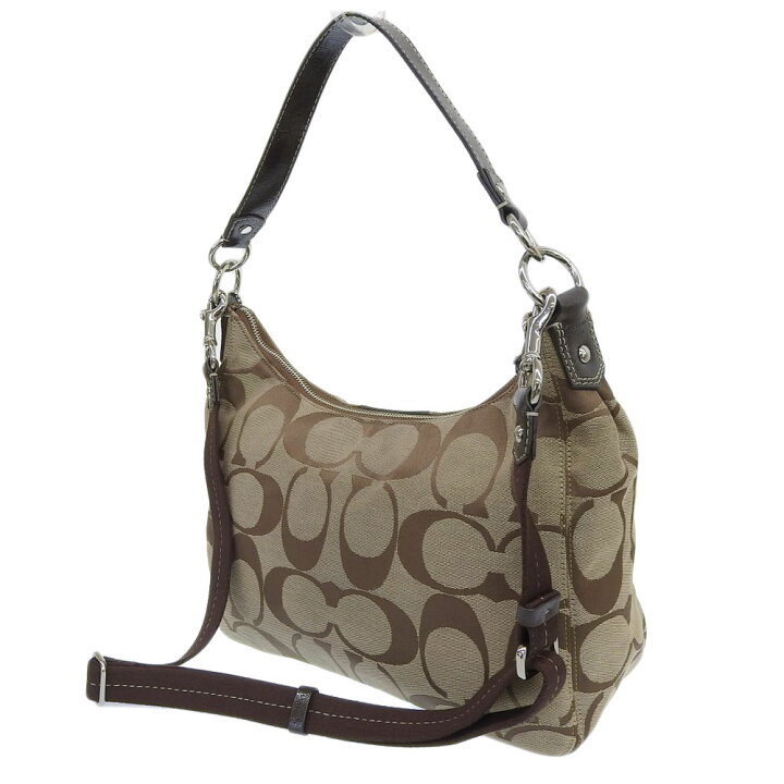 楽天市場】【本物保証】 超美品 コーチ COACH シグネチャー 2WAYバッグ 
