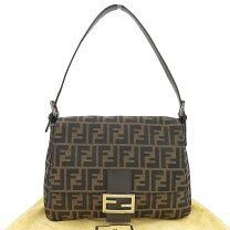 楽天市場】fendi ズッカ マンマバケット ワンショルダー ブラウン キの通販 