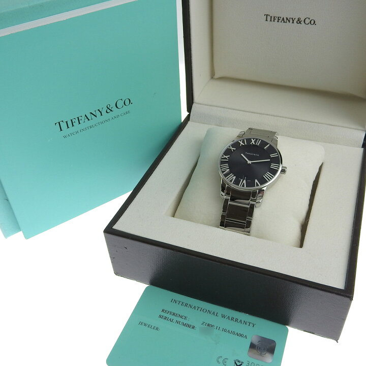 超美品 ティファニーアトラスウォッチ （稼働】Tiffany &Co. アトラス 