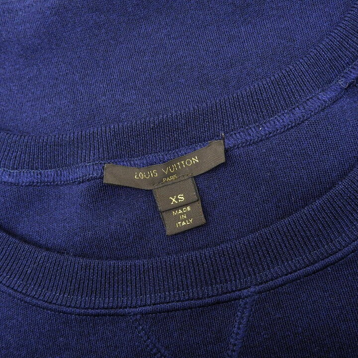 【8/1 P2倍】【本物保証】 美品 ルイヴィトン LOUIS VUITTON ドッキング ワンピース デニム ウール シルク ネイビー XS 【中古】 | 高島屋質店【創業70年老舗質屋】