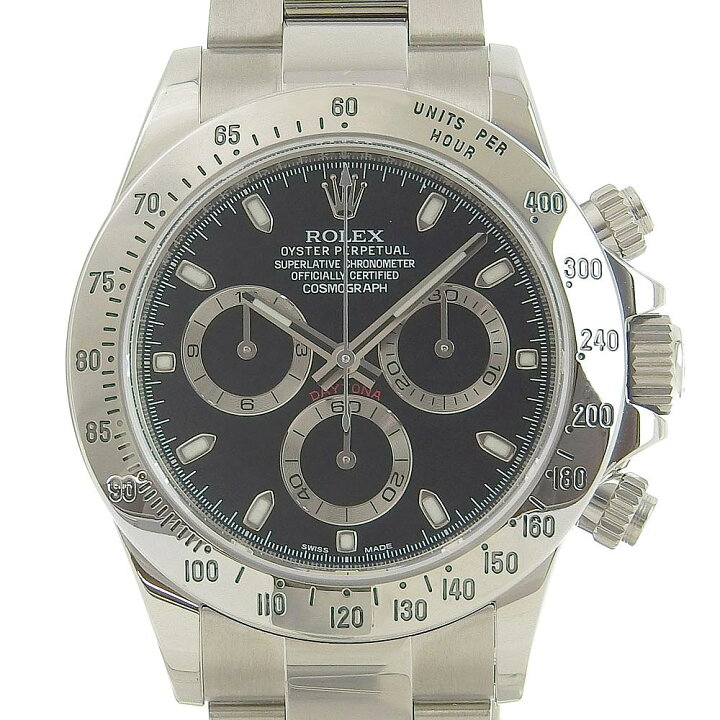 楽天市場】【本物保証】 箱・保付 新品同様 ロレックス ROLEX デイトナ 